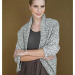 Speckled Shrug Free Knitting Pattern