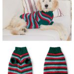 Stylish Dog Sweater Free Knitting Pattern