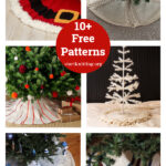 10+ Christmas Tree Skirt Free Knitting Patterns
