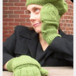2 in 1 Fingerless Gloves & Mittens Free Knitting Pattern