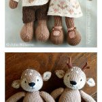 Amigurumi Deer Toy Knitting Pattern