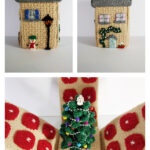 Christmas House Free Knitting Pattern