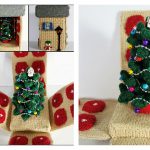 Christmas House Free Knitting Pattern
