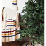 Christmas Stripes Set Free Knitting Pattern