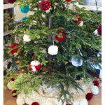 Christmas Tree Skirt Free Knitting Pattern