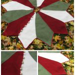 Christmas Tree Skirt Free Knitting Pattern