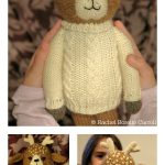 Clara the Fawn Amigurumi Deer Knitting Pattern
