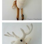 Deer Head Wall Art Free Knitting Pattern