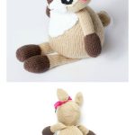 Dotty the Fawn Doll Free Knitting Pattern