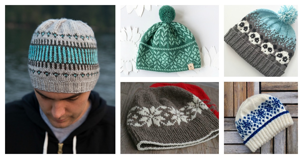 10+ Fair Isle Hat Free Knitting Pattern - Page 3 of 3