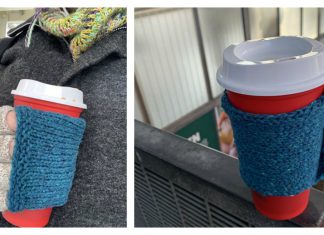 FingerFull Coffee Glove Free Knitting Pattern