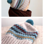 Siksak Beanie Hat Free Knitting Pattern