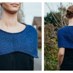 Stylish Capelet Free Knitting Pattern