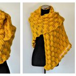 Sunflower Swirls Lace Shawl Free Knitting Pattern