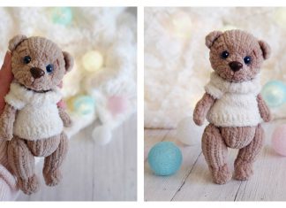 The Plush Bear Free Knitting Pattern