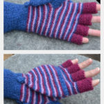 Two in one Convertible Mittens Free Knitting Pattern
