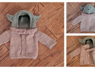 Baby Yoda Sweater Free Knitting Pattern