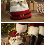 Christmas Gift Bag Free Knitting Pattern