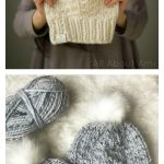 Chunky Dotty Beanies Free Knitting Pattern