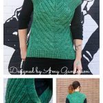 Open Road Sweater Vest Free Knitting Pattern