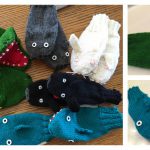 Puppet Mittens Free Knitting Pattern