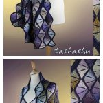 Stained Glass Shawl Knitting Pattern