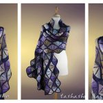 Stained Glass Shawl Knitting Pattern