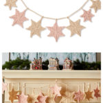 Star Light Garland Free Knitting Pattern