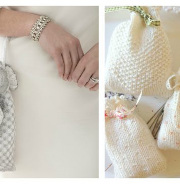 Wedding Bag Free Knitting Pattern