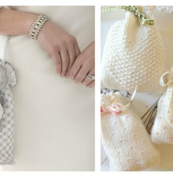 Wedding Bag Free Knitting Pattern