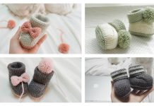 Bon Baby Booties Free Knitting Pattern