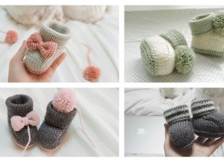 Bon Baby Booties Free Knitting Pattern