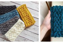 Cable Headband Free Knitting Pattern