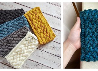 Cable Headband Free Knitting Pattern