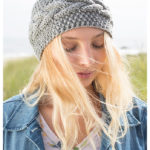 Calisson Cable Headband Free Knitting Pattern