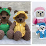 Bear Family Knitting Pattern