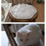 Fairy Star Chair Mat Free Knitting Pattern