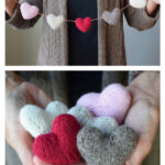 Little Hearts Free Knitting Pattern and Video Tutorial