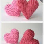 Mini Heart Free Knitting Pattern