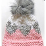 Queen of Hearts Hat Free Knitting Pattern
