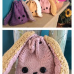 Small Bunny Gift Bag Free Knitting Pattern