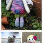 Adorable Rose Fairy Doll Free Knitting Pattern