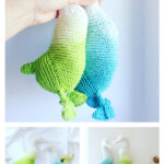 Amigurumi Ombre Duck Free Knitting Pattern