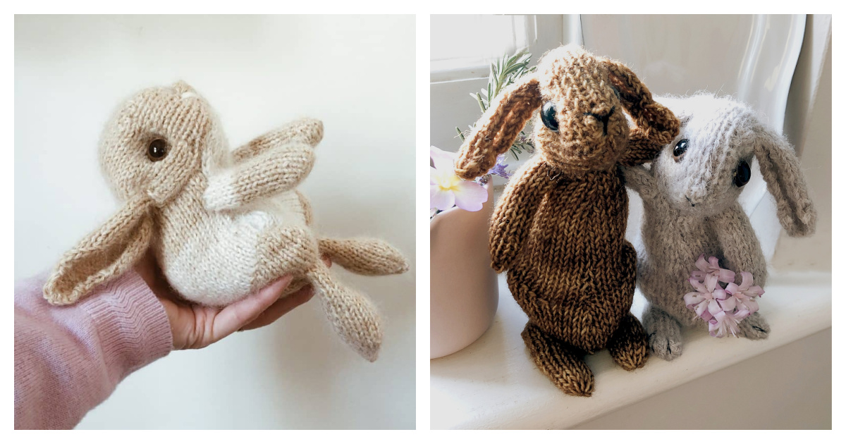 Easter Bunny Free Knitting Pattern