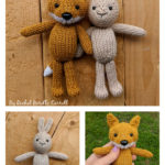 Fox and Bunny Knitting Pattern
