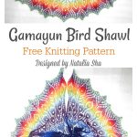 Gamayun Bird Shawl Free Knitting Pattern