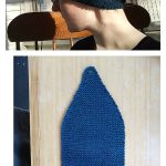 Garter Stitch Wrap Hat Free Knitting Pattern