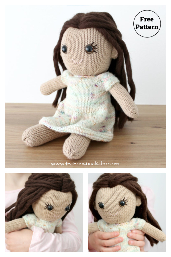 Adorable Doll Free Knitting Pattern