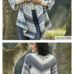 Triangular Cardigan Free Knitting Pattern