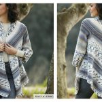 Triangular Cardigan Free Knitting Pattern